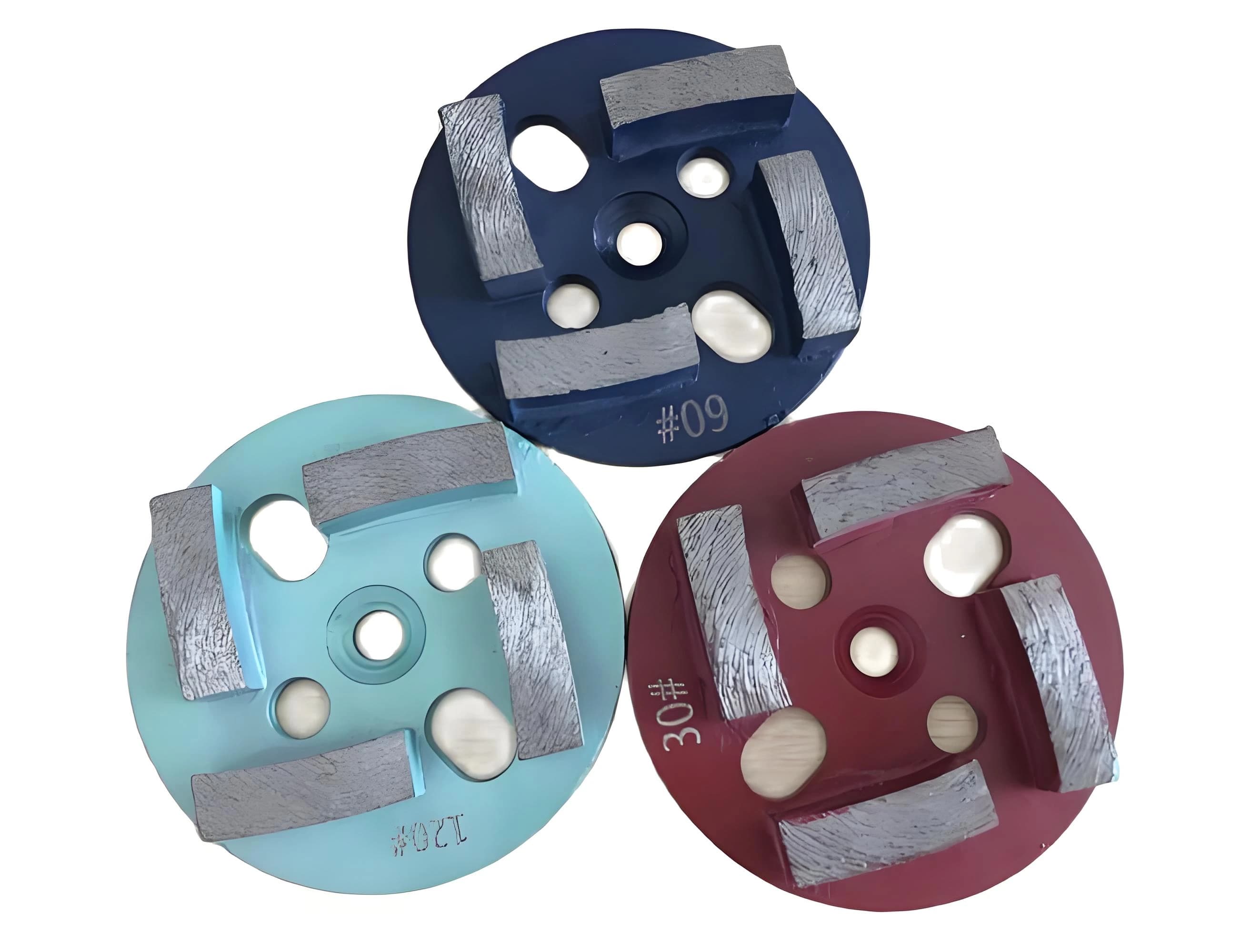 250mm (10") 20-Segment Heavy-Duty Concrete Floor Grinder Disc (Hard Bond) thumbnail 2