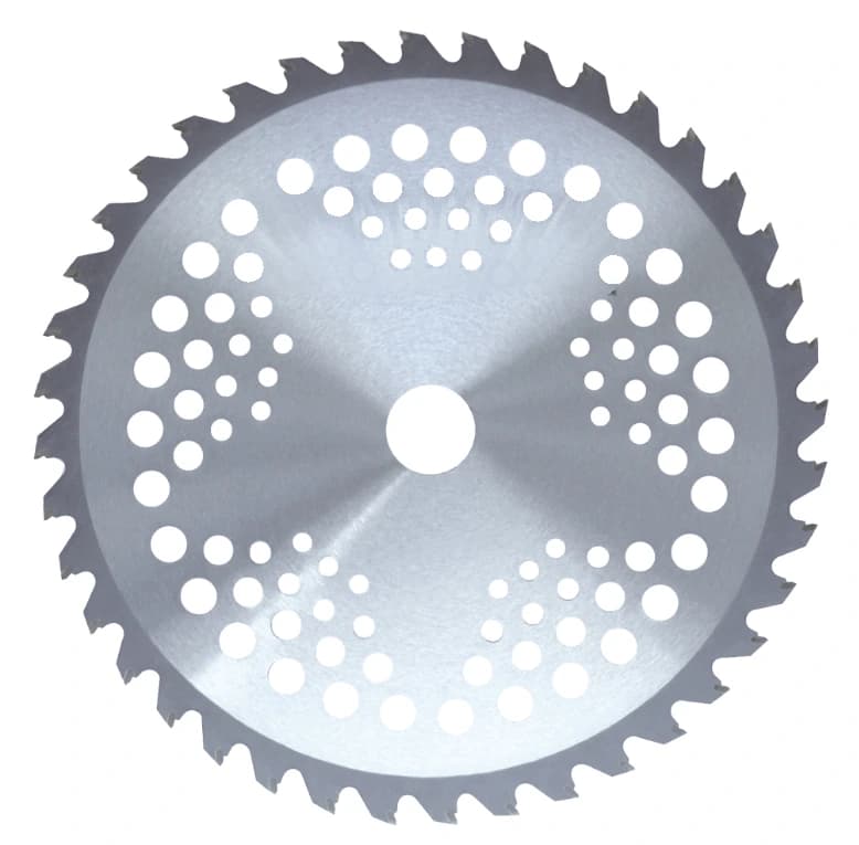 255mm (10") 3-Tooth Heavy-Duty Alloy Steel Brush Cutter & Grass Trimmer Blade