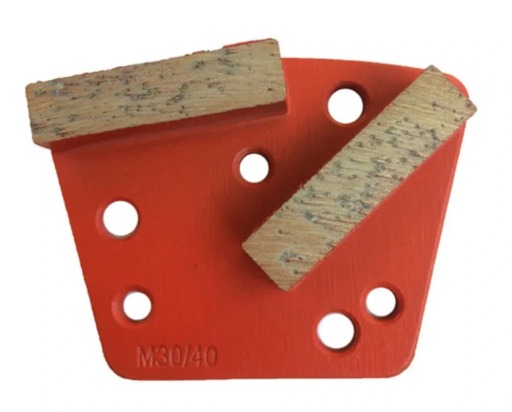 Trapezoid Planetary Floor Grinding Plate (Hard Bond Series)
