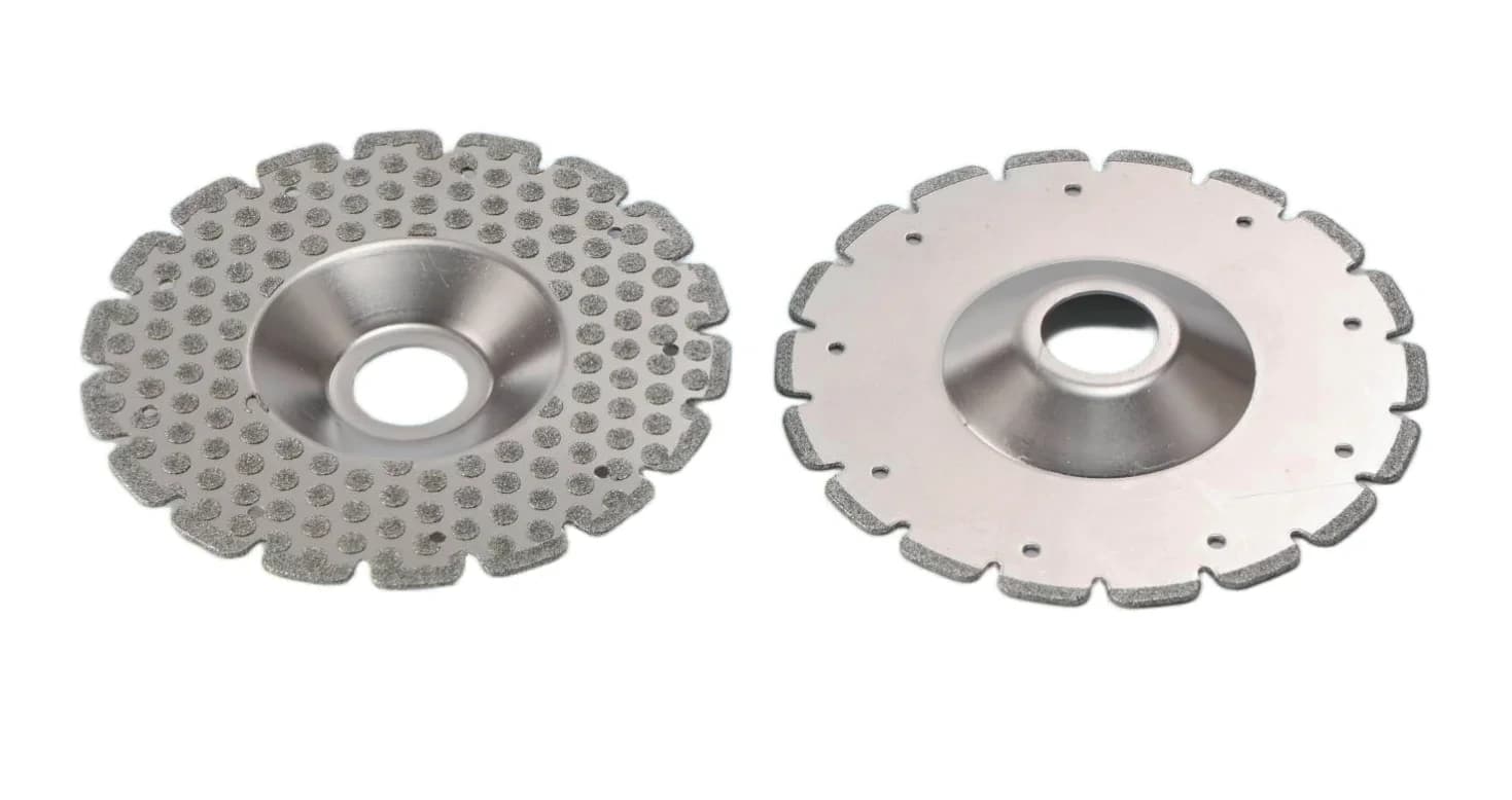 Electroplated Wave-Pattern Diamond Contour Grinding Wheel