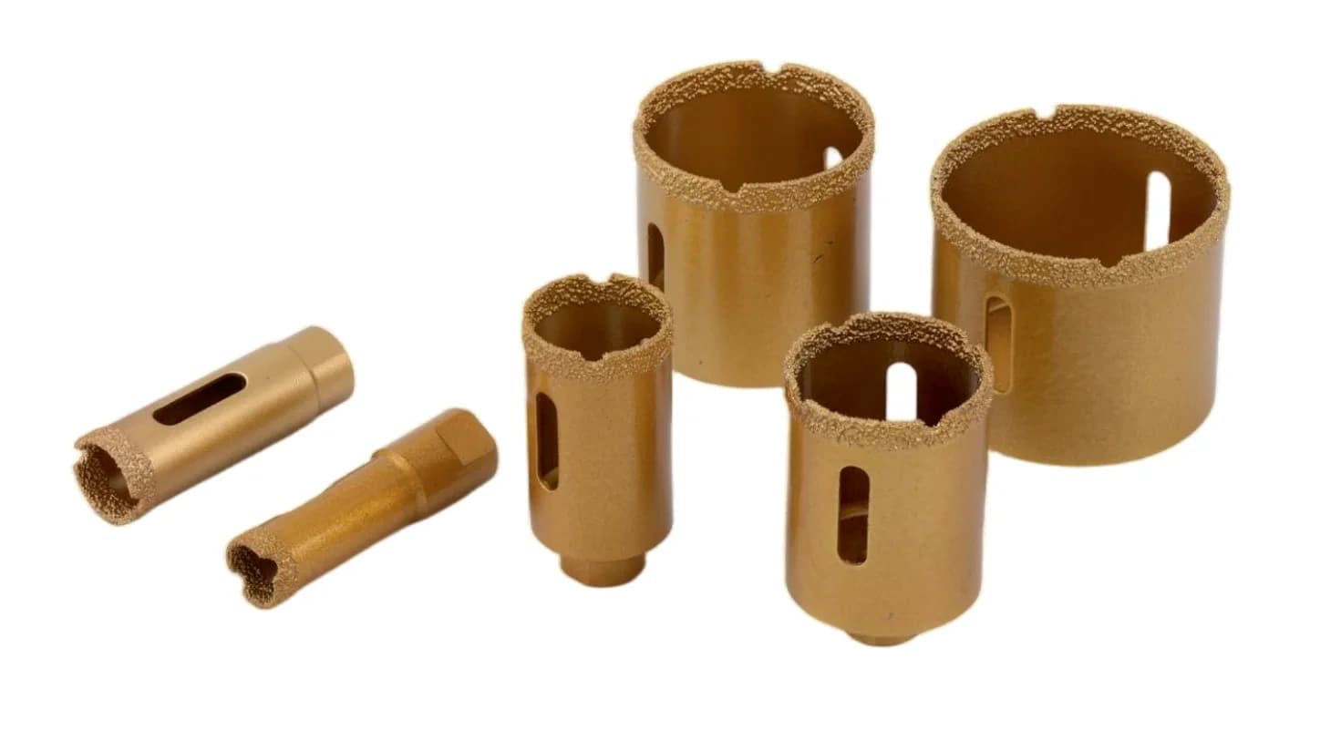 Vacuum Brazed Core Drill Bits - Thread - View 1