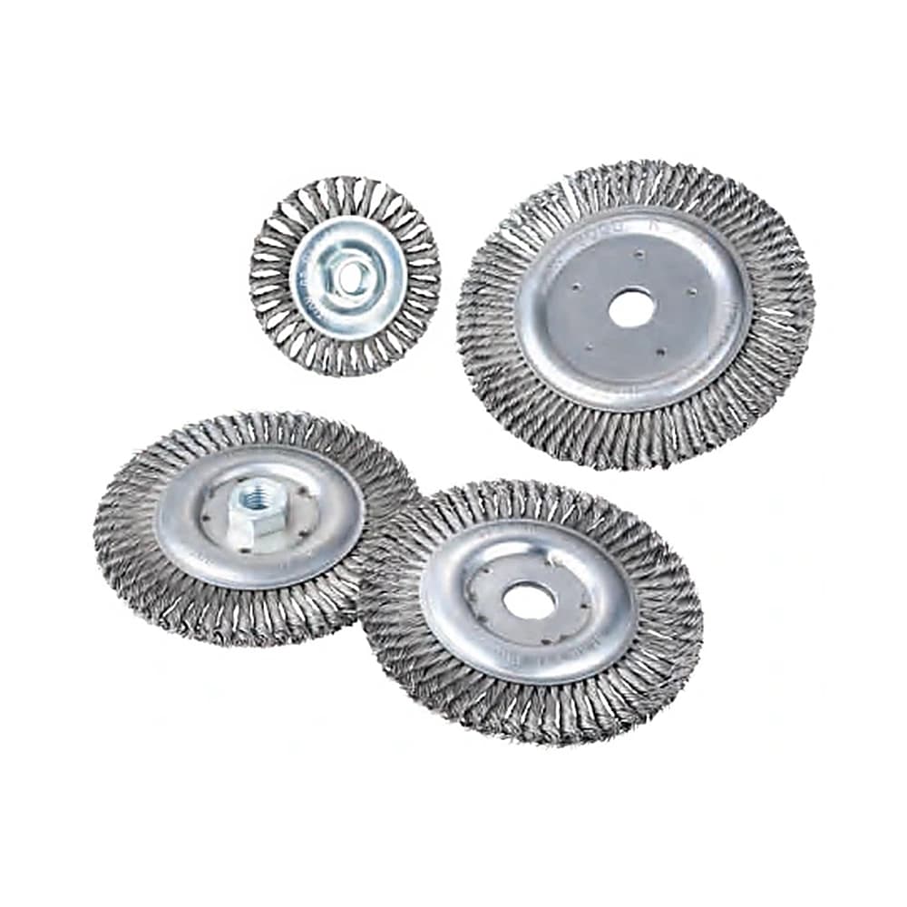 Pipeline Stringer Bead Heavy-Duty Knotted Twist Wire Wheel Brush thumbnail 2