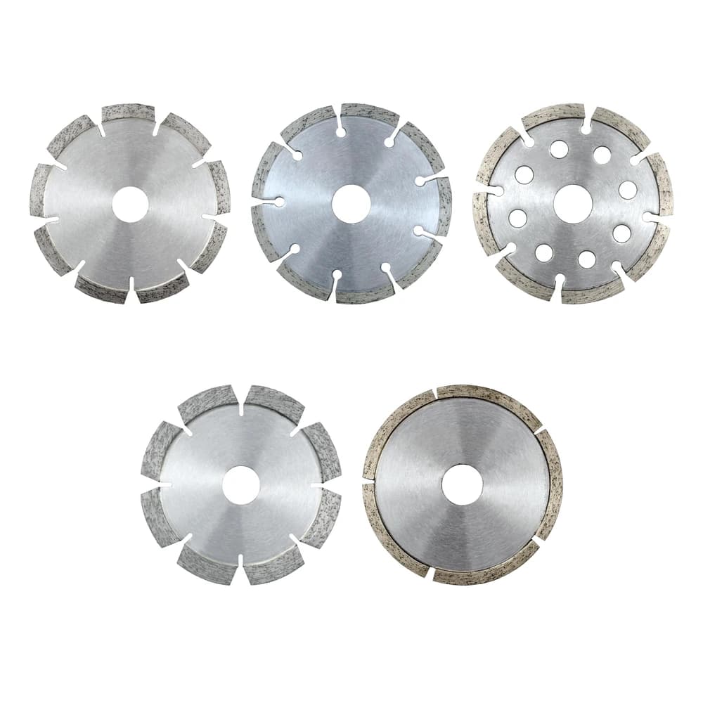 Multi-Profile Tuck Point & Crack Chasing Diamond Blade Set - View 1
