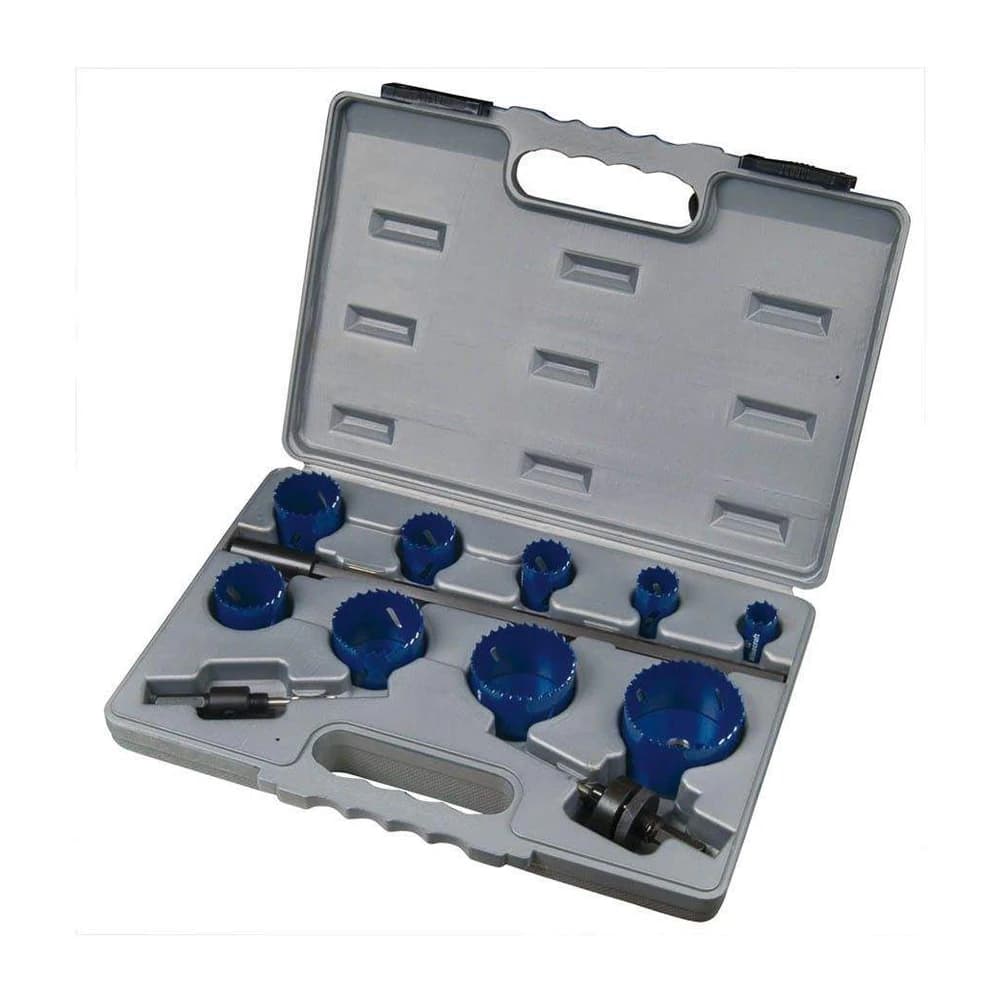 12-Piece M42 Bi-Metal Hole Saw Master Technician Assortment Set
