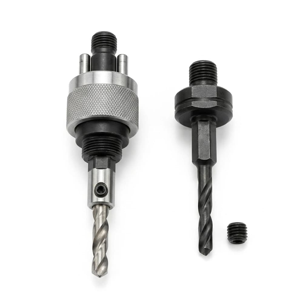 Industrial Hole Saw Quick-Lock Arbors, Mandrels & HSS Pilot Bits